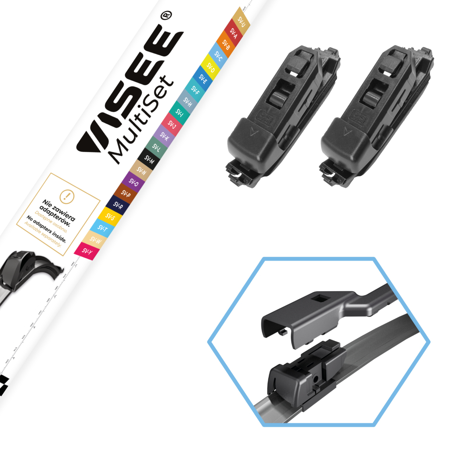 ADAPTERY SV-C MULTISET (2 szt)