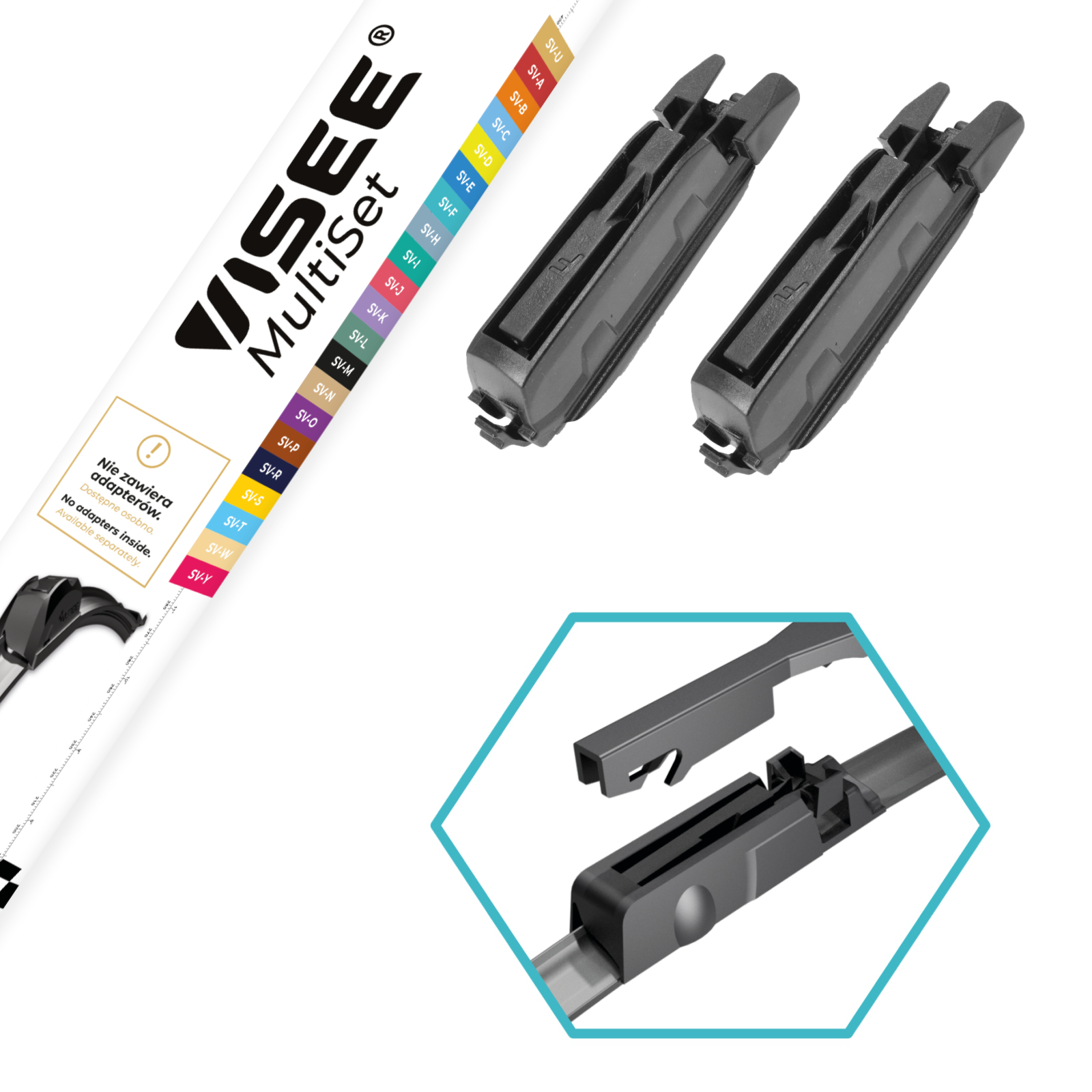 ADAPTERY SV-F MULTISET (2szt)